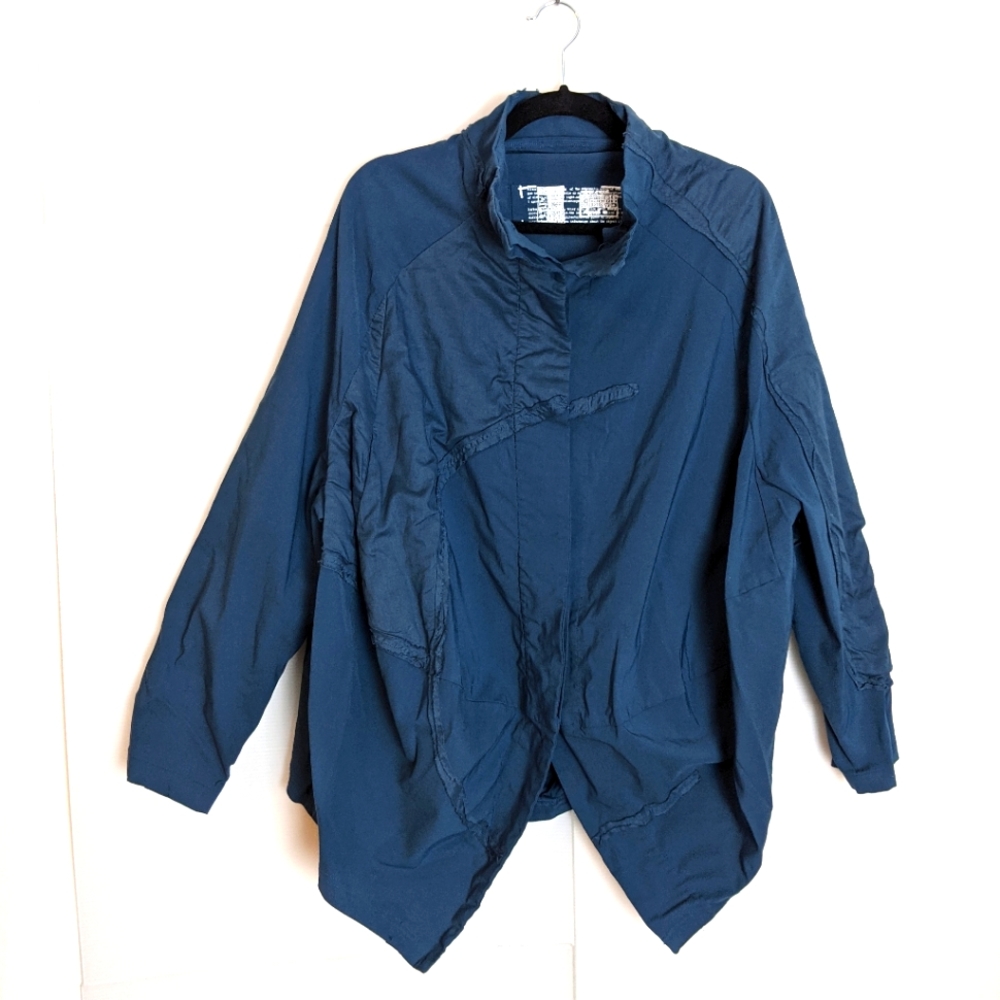 Rundholz Asymetrical Layered Jacket Lagenlook Size S
